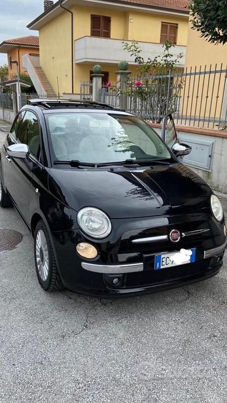 Usata Fiat 500 69 CV (50 kW) 2011 Nero