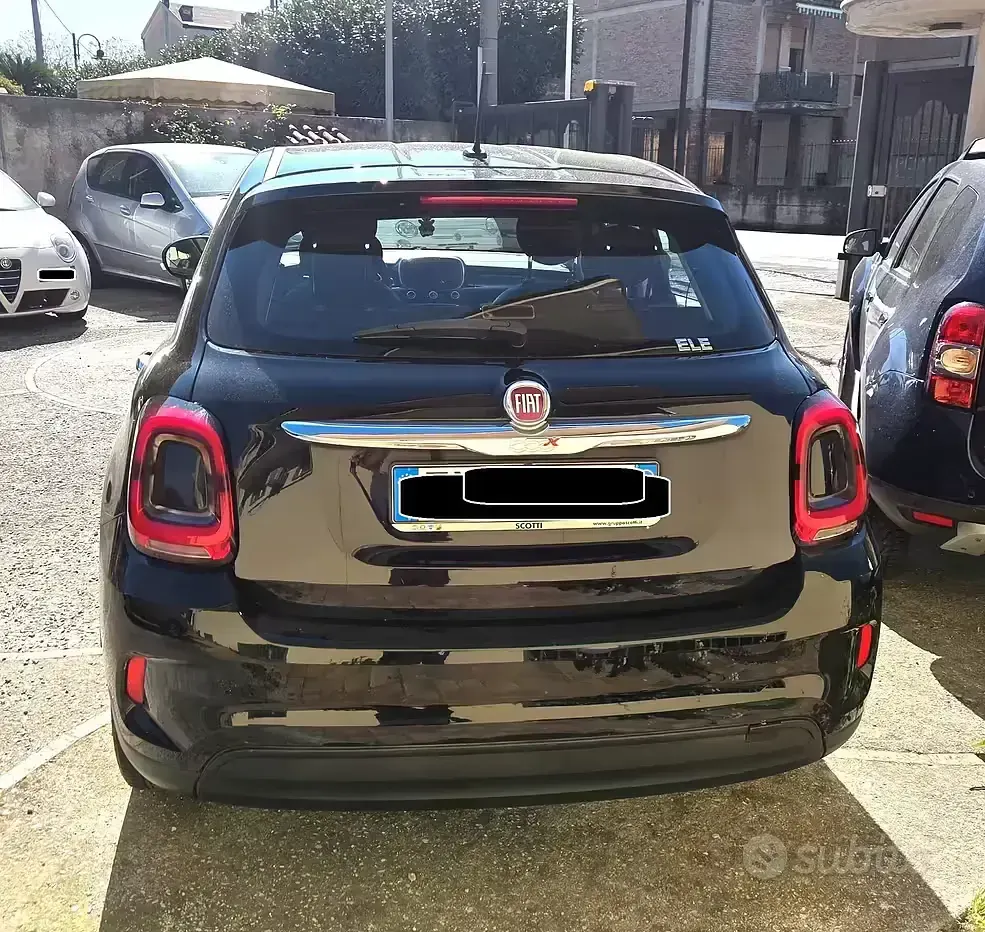 Usata Fiat 500X 110 CV (80 kW) 2019 Nero SUV