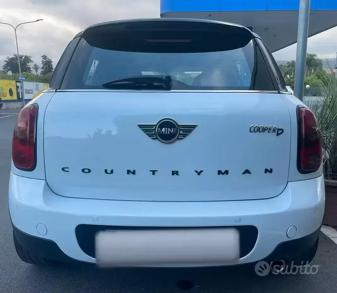 Usata Mini Cooper D Countryman 111 CV (81 kW) 2011 Bianco SUV