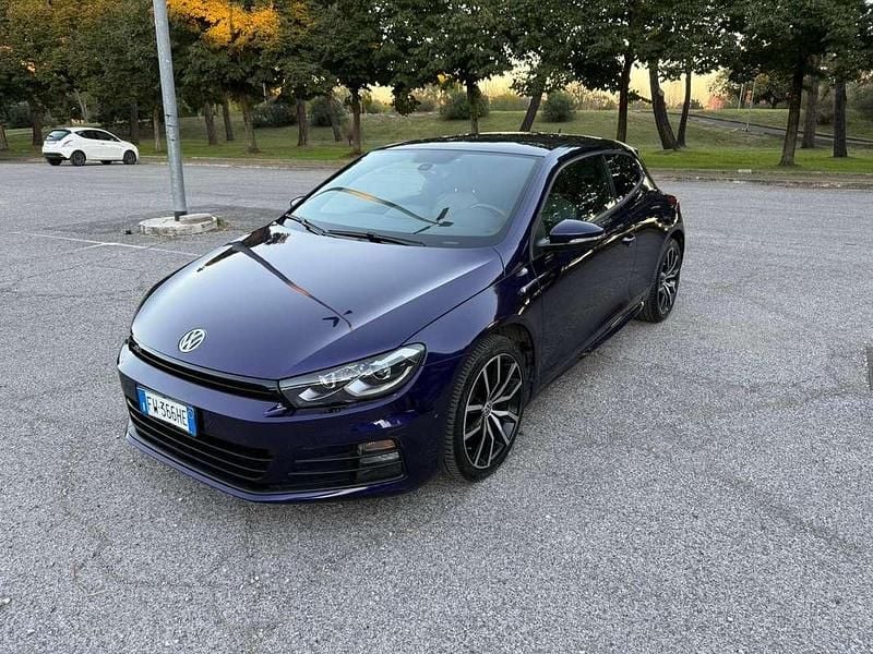 Usata VW Scirocco R 180 CV (132 kW) 2016 Lilla Coupé