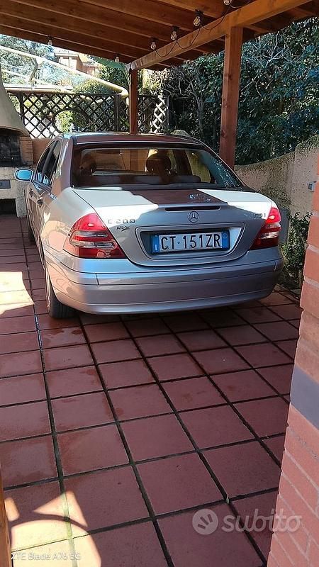 Usata Mercedes C200 2003 Grigio Berlina