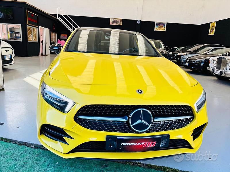 Usata Mercedes A200 Executive 163 CV (119 kW) 2021 Giallo Berlina