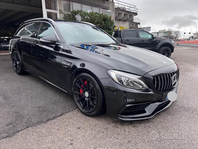 Usata Mercedes C63S AMG AMG 476 CV (350 kW) 2016 Nero Station wagon