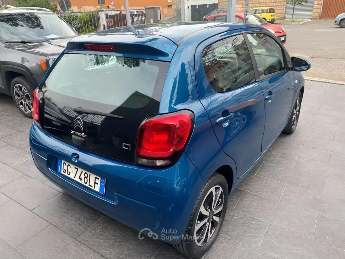 Usata Citroën C1 Feel 72 CV (52 kW) 2021 Blu Utilitaria