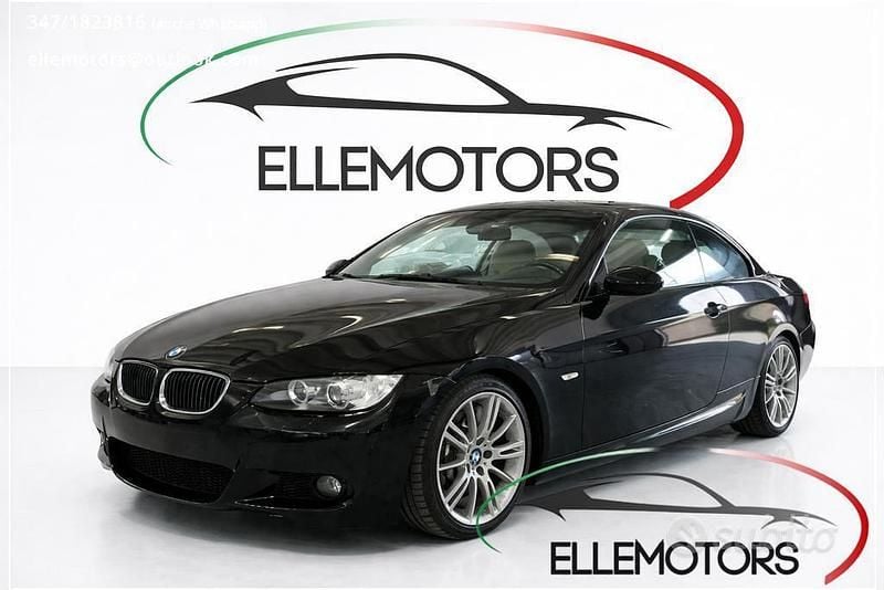Usata BMW 325 Cabriolet M Sport 218 CV (160 kW) 2008 Nero Cabrio