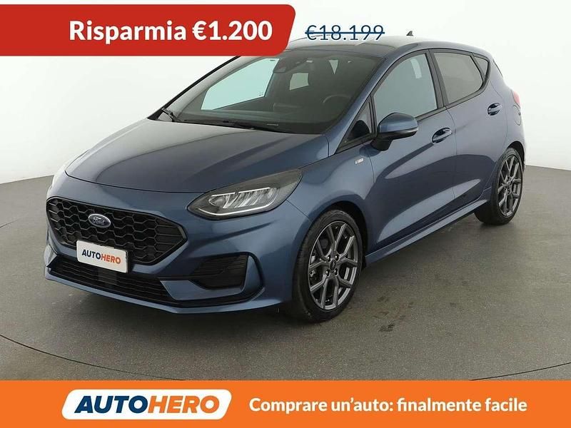 Usata Ford Fiesta ST-Line X 125 CV (91 kW) 2023 Blu/azzurro Utilitaria