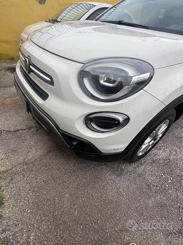 Usata Fiat 500 Cross 120 CV (88 kW) 2018 Bianco Berlina