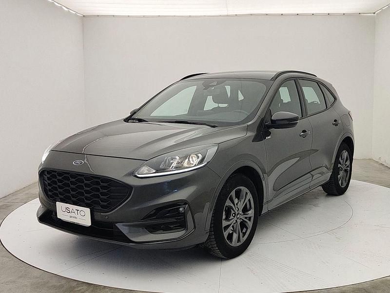 Grigio Usata 2022 Ford Kuga ST-Line SUV | 24.500 € (Buon prezzo) - Immagine 1/4