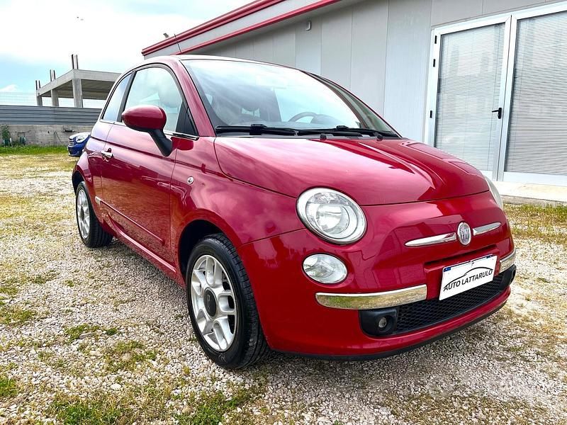Usata Fiat 500 Sport 75 CV (55 kW) 2009 Rosso Cabrio