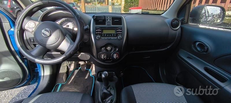 Gebraucht Nissan Micra Acenta 2016 Blau Kleinwagen