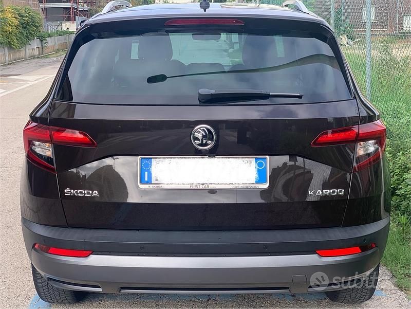 Usata Skoda Karoq Style 116 CV (85 kW) 2018 Marrone SUV