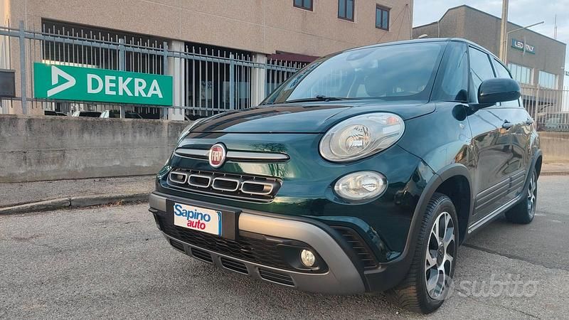 Usata Fiat 500L Cross 95 CV (69 kW) 2021 Verde Monovolume