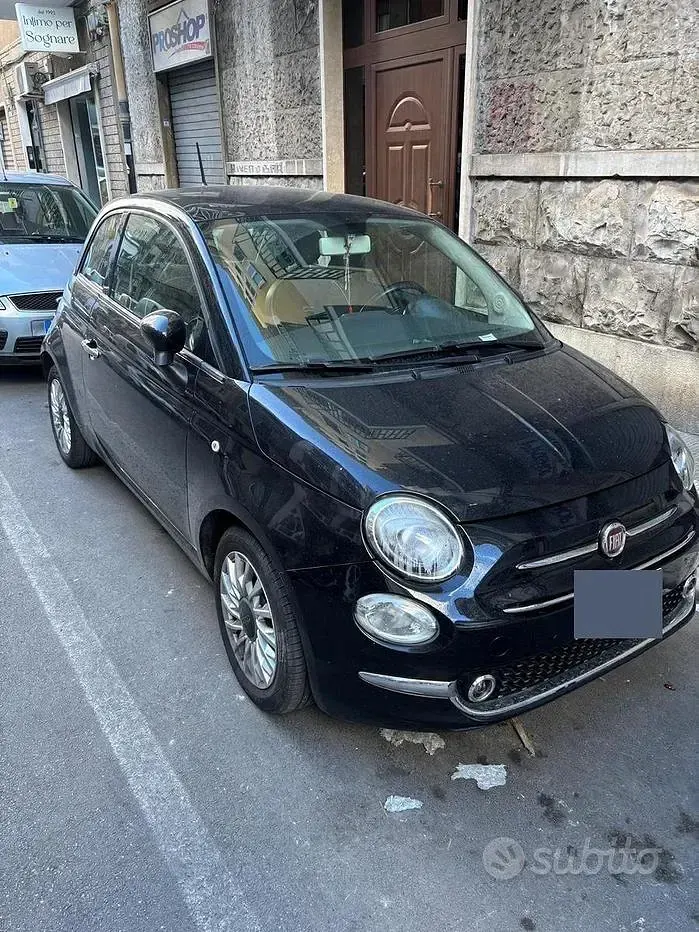 Usata Fiat 500 95 CV (69 kW) 2017 Nero Berlina