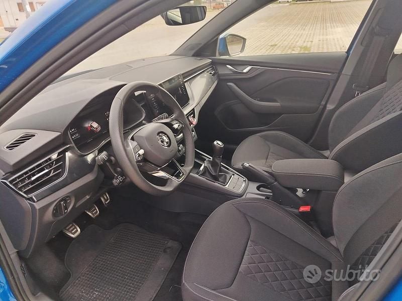 Usata Skoda Scala Style 110 CV (80 kW) 2023 Blu Utilitaria