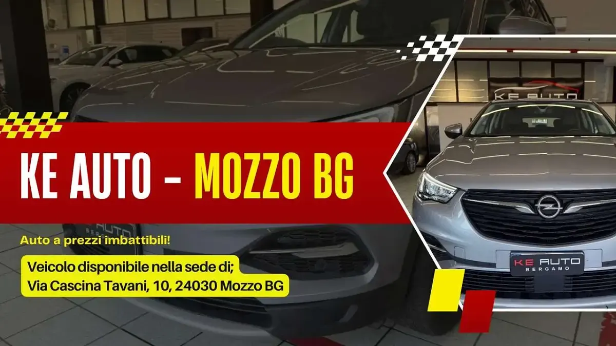 Usata Opel Grandland X Elegance 131 CV (96 kW) 2021 Grigio SUV