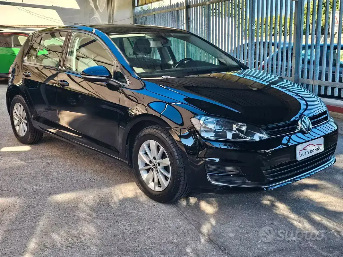 Usata VW Golf VII Comfortline 110 CV (80 kW) 2016 Nero Berlina