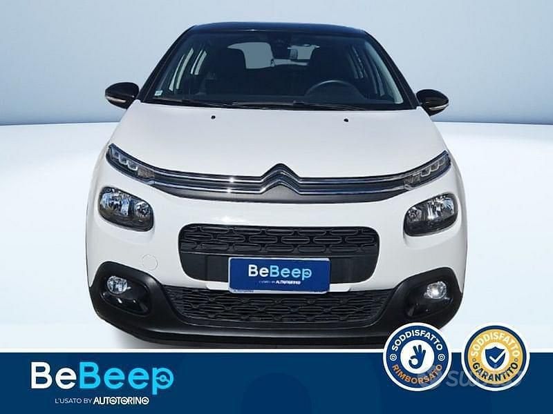 Usata Citroën C3 Feel 68 CV (50 kW) 2019 Bianco pastello Utilitaria