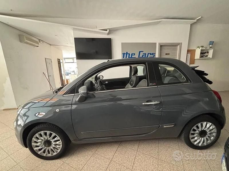 Usata Fiat 500C Lounge 69 CV (50 kW) 2019 Grigio Cabrio