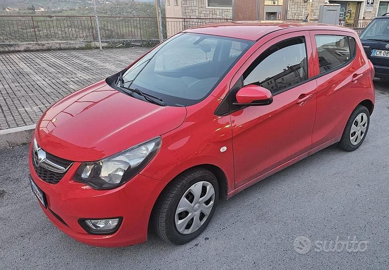 Usata Opel Karl 75 CV (55 kW) 2016 Rosso Utilitaria