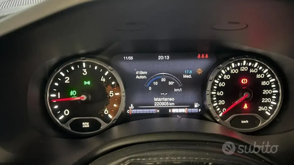 Usata Jeep Renegade Limited 140 CV (102 kW) 2016 Nero SUV