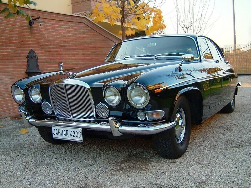 Usata Jaguar 420 295 CV (216 kW) 1970 Nero Berlina