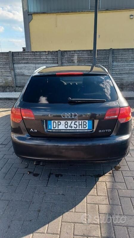 Usata Audi A3 140 CV (102 kW) 2008 Nero Berlina