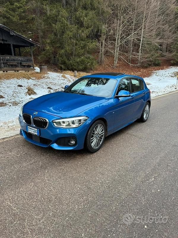 Usata BMW 125 M Sport 224 CV (164 kW) 2019 Blu Utilitaria
