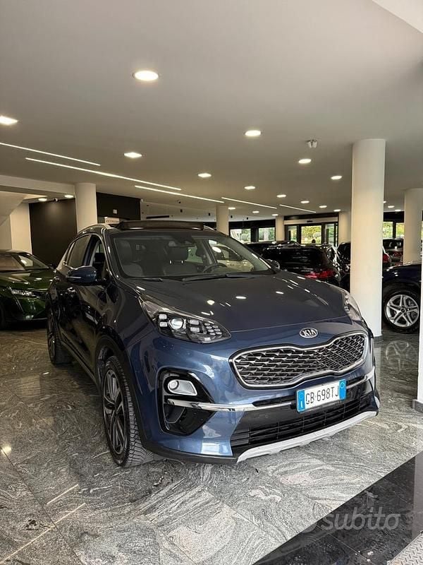 Usata Kia Sportage GT-Line 136 CV (100 kW) 2020 Blu SUV