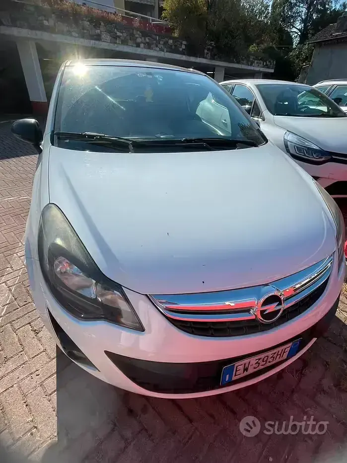 Usata Opel Corsa 95 CV (69 kW) 2014 Bianco Utilitaria