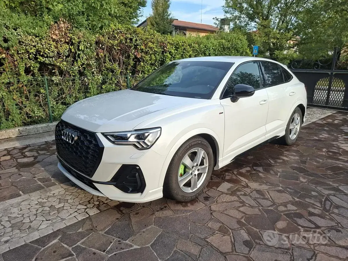 Usata Audi Q3 S-Line 150 CV (110 kW) 2020 Bianco SUV