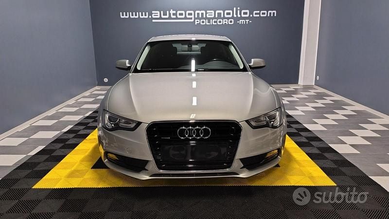 Usata Audi A5 177 CV (130 kW) 2014 Grigio Coupé