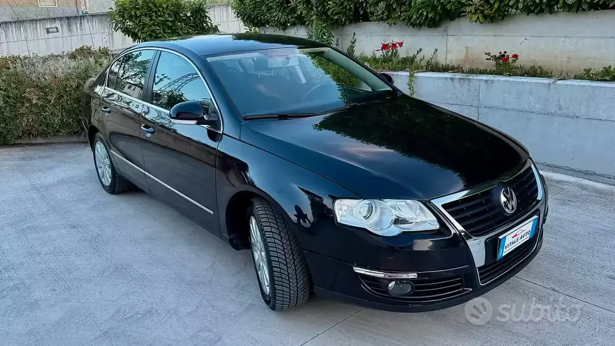 Usata VW Passat Comfortline 150 CV (110 kW) 2009 Nero Berlina