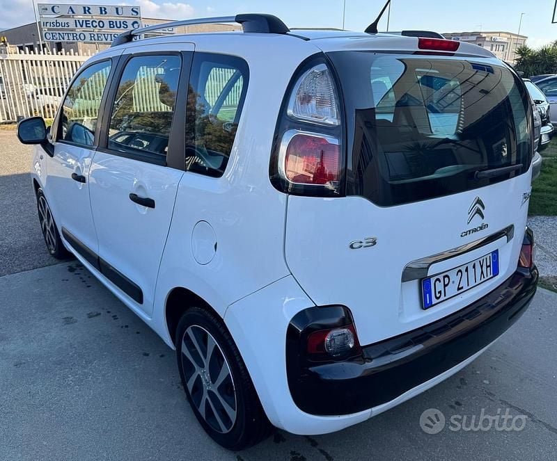Usata Citroën C3 Picasso 92 CV (67 kW) 2014 Bianco Monovolume