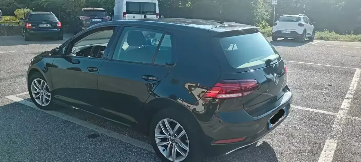 Usata VW Golf VII 115 CV (84 kW) 2018 Nero Berlina