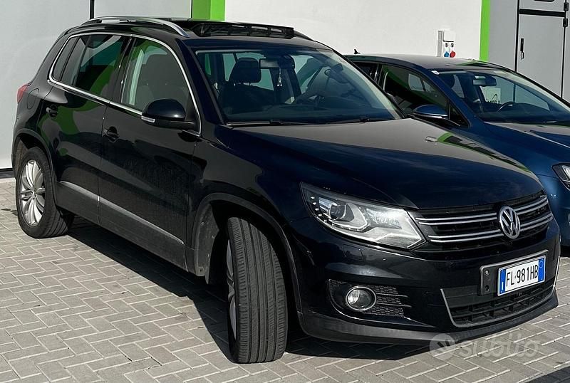 Usata VW Tiguan 140 CV (102 kW) 2013 Nero SUV