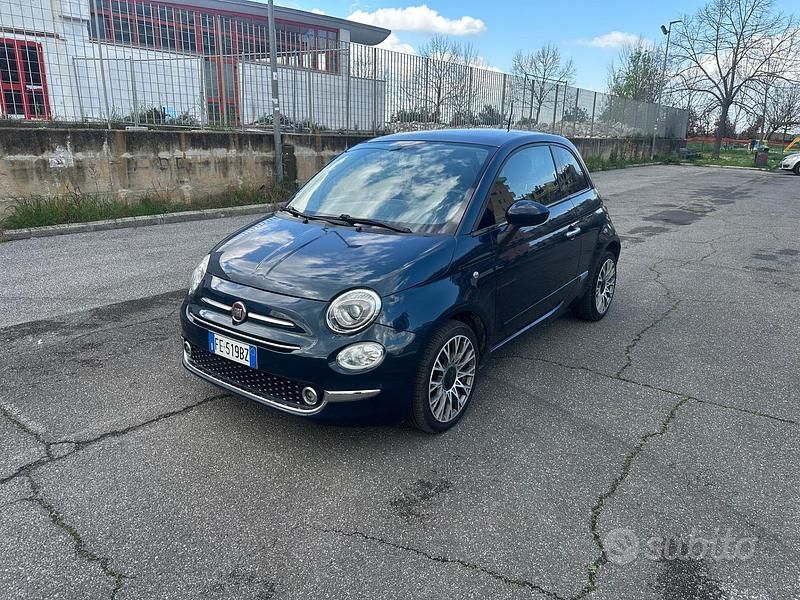 Usata Fiat 500 Lounge 69 CV (50 kW) 2016 Verde Berlina