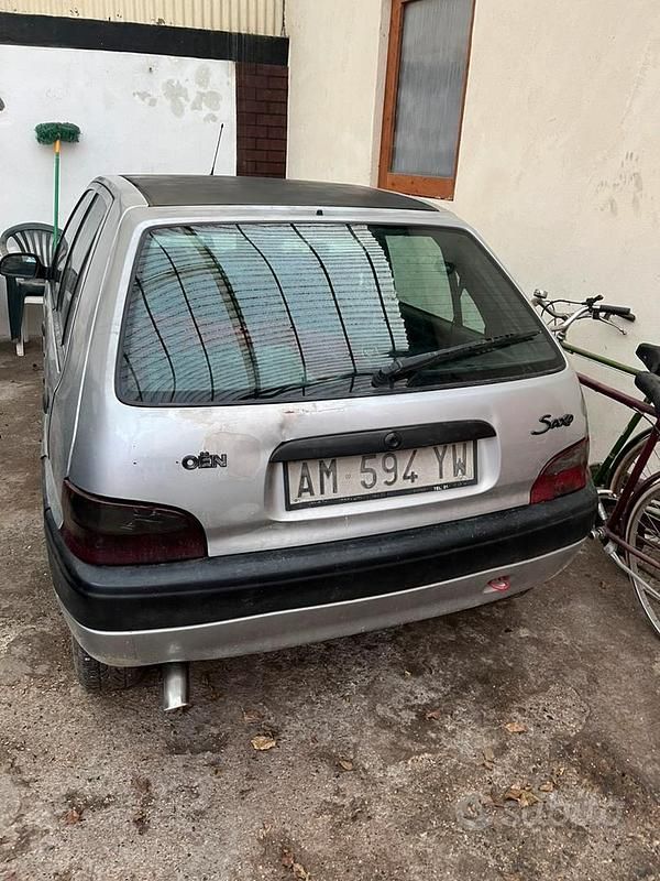Usata Citroën Saxo 1997 Grigio Utilitaria