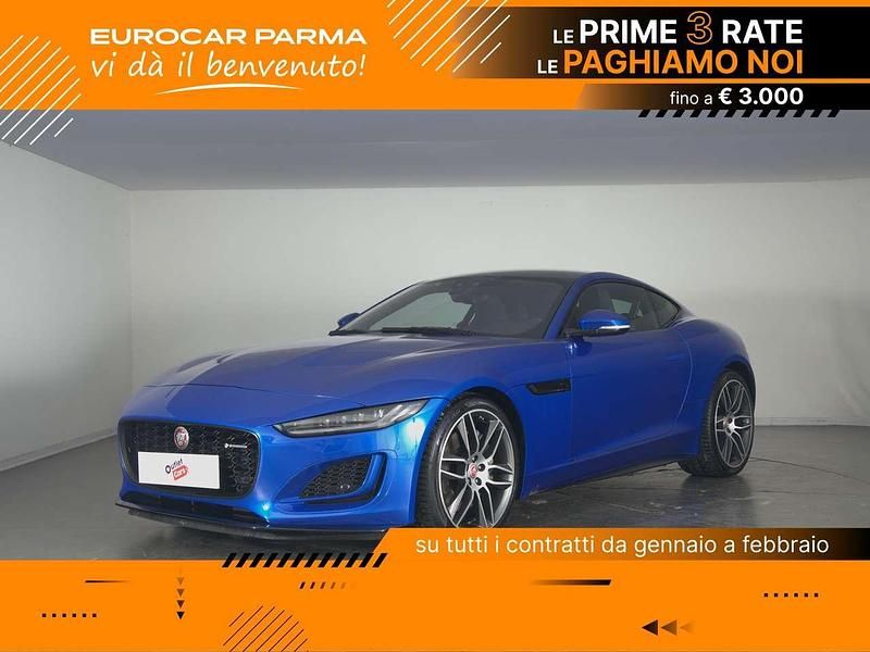 Usata Jaguar F-Type R-Dynamic 300 CV (220 kW) 2022 Blu Coupé