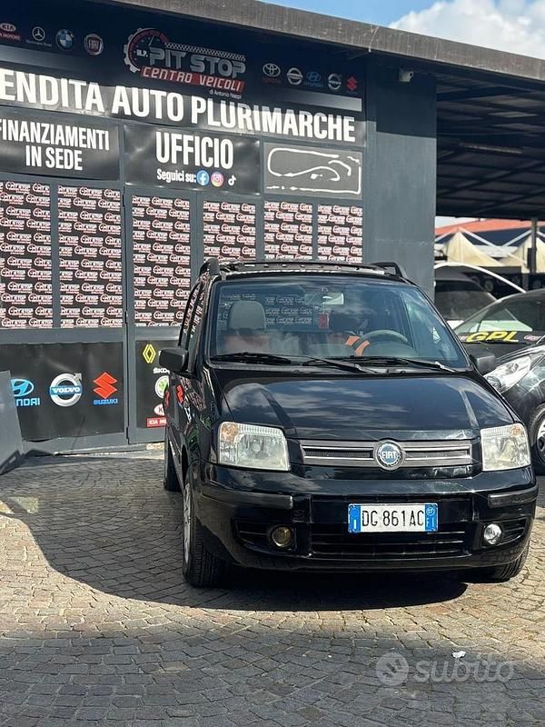 Usata Fiat Panda 59 CV (43 kW) 2007 Nero Utilitaria