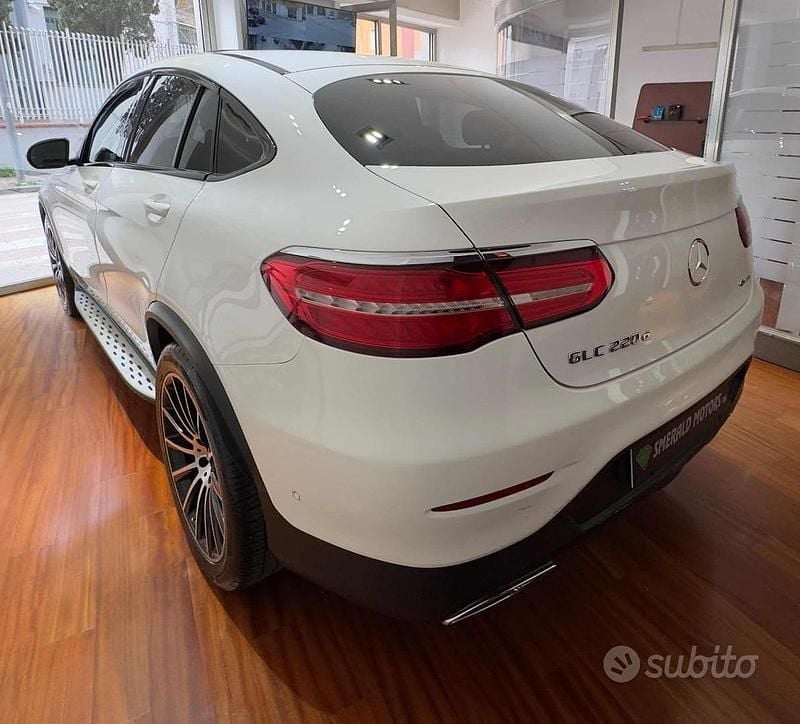 Usata Mercedes GLC220 Premium Plus 170 CV (125 kW) 2017 Bianco SUV