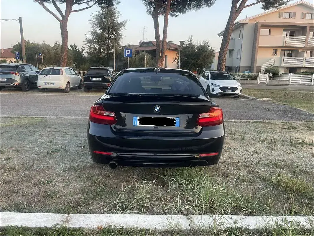 Usata BMW 218 Sport Line 143 CV (105 kW) 2014 Nero Coupé