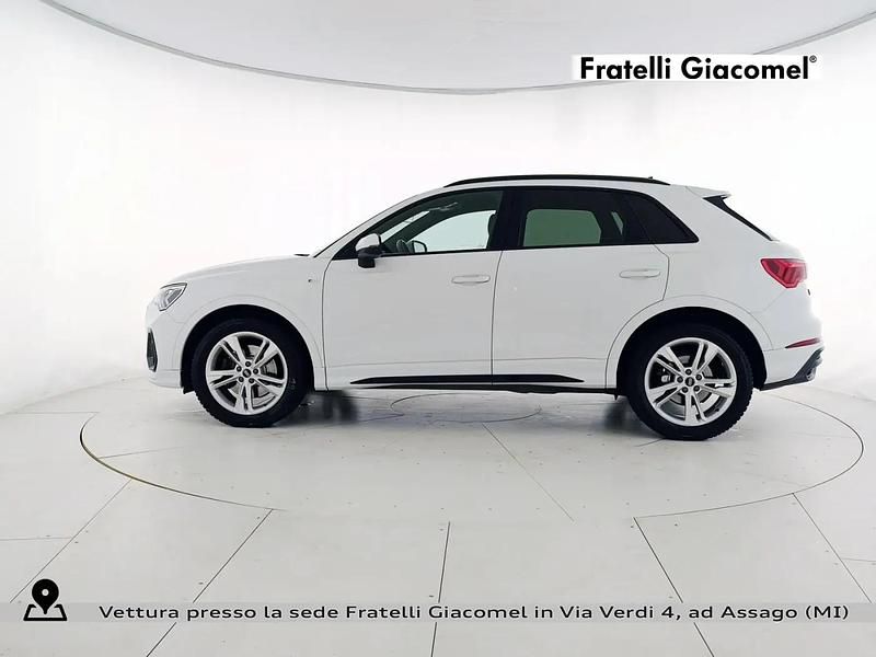Usata Audi Q3 Sportback S-Line 200 CV (147 kW) 2022 Bianco ghiacciaio metallizzato SUV