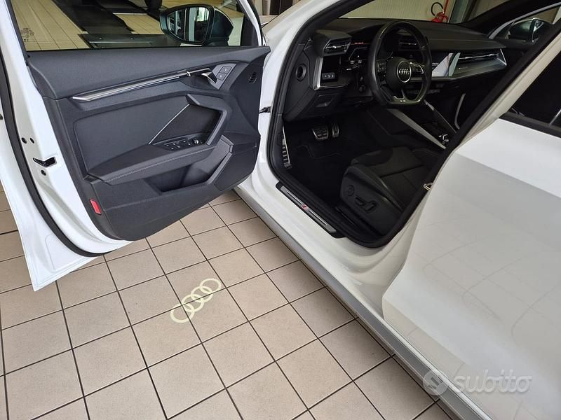 Usata Audi S3 310 CV (228 kW) 2023 Bianco Berlina