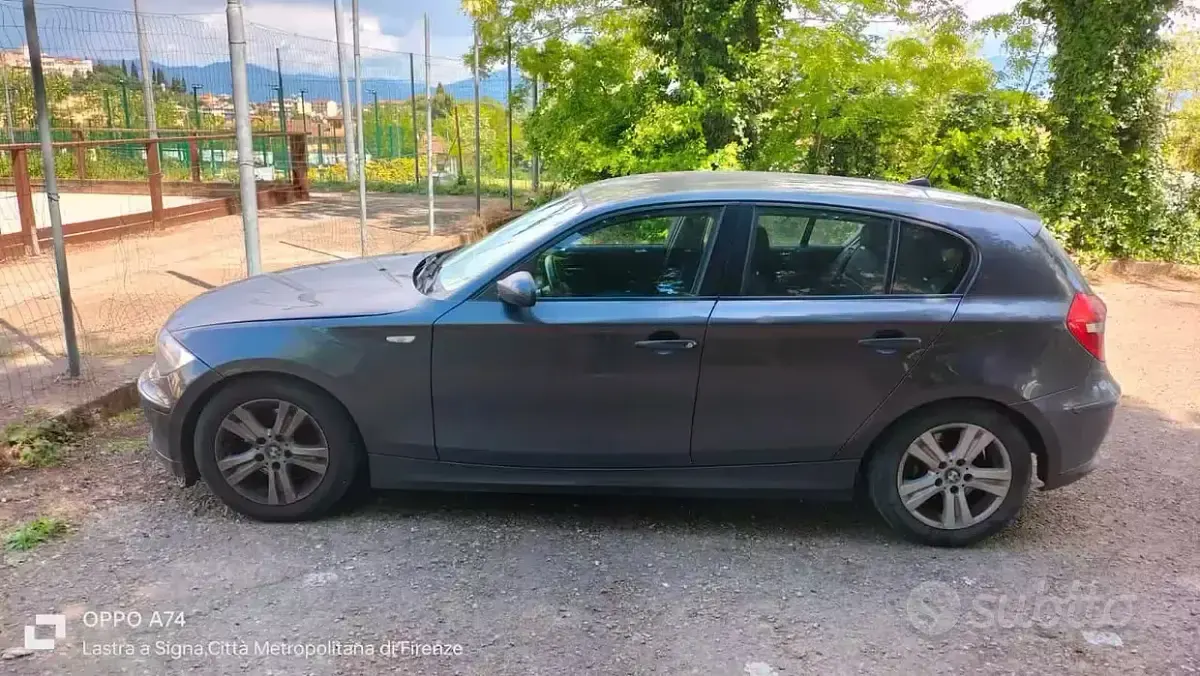 Usata BMW 120 163 CV (119 kW) 2008 Grigio Utilitaria