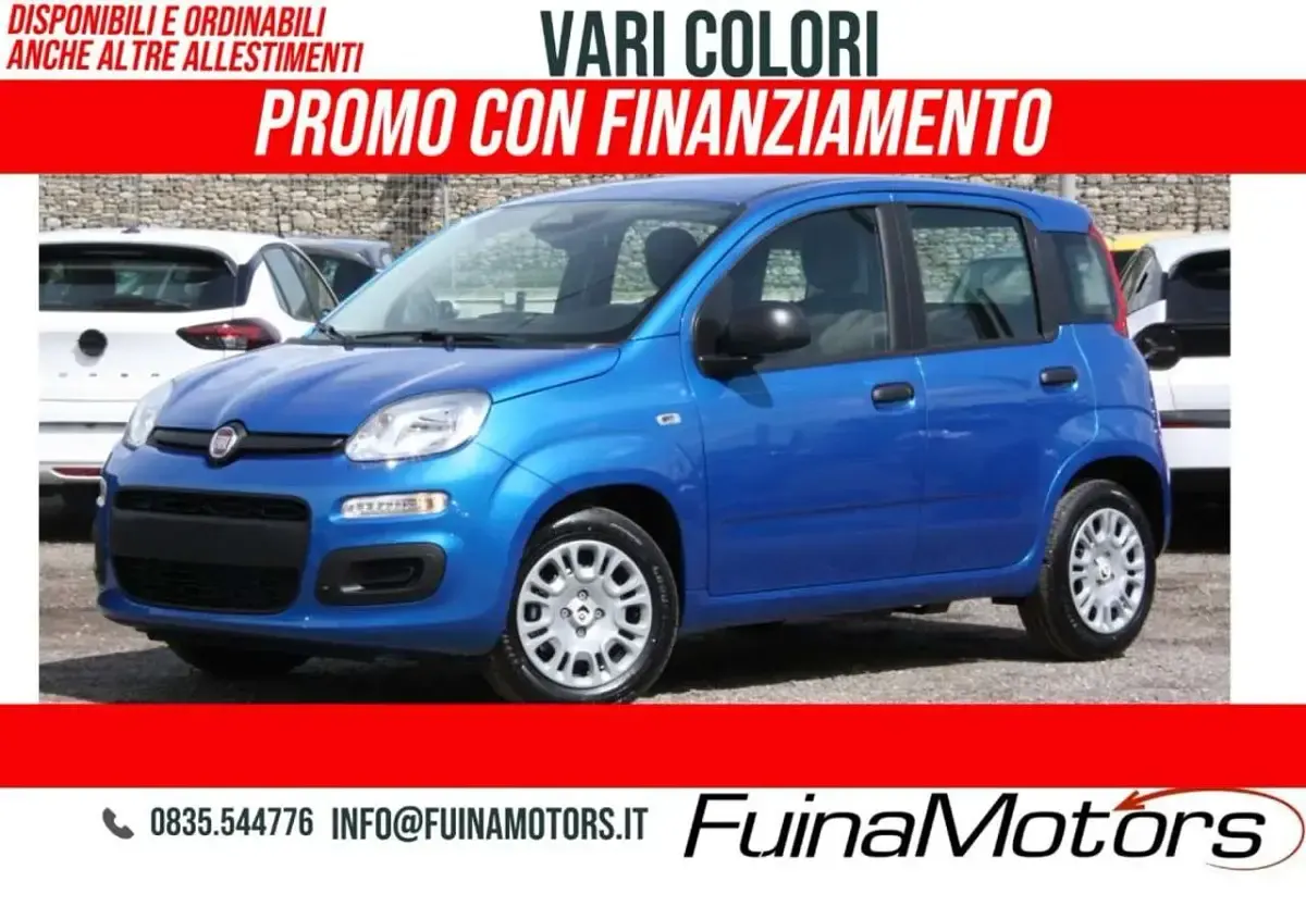 Nuova Fiat Panda S 69 CV (50 kW) 2026 Giallo Utilitaria
