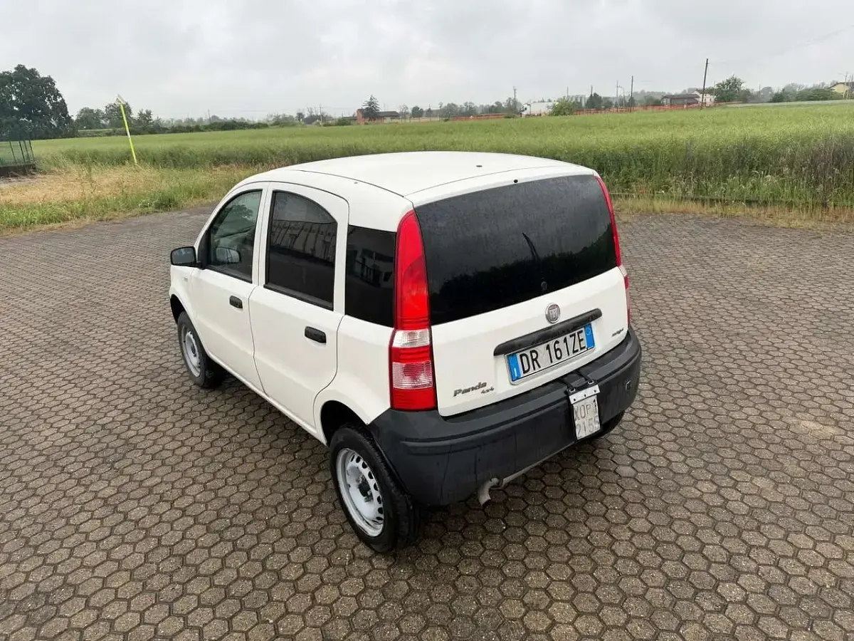 Usata Fiat Panda 4x4 69 CV (50 kW) 2008 Bianco Utilitaria