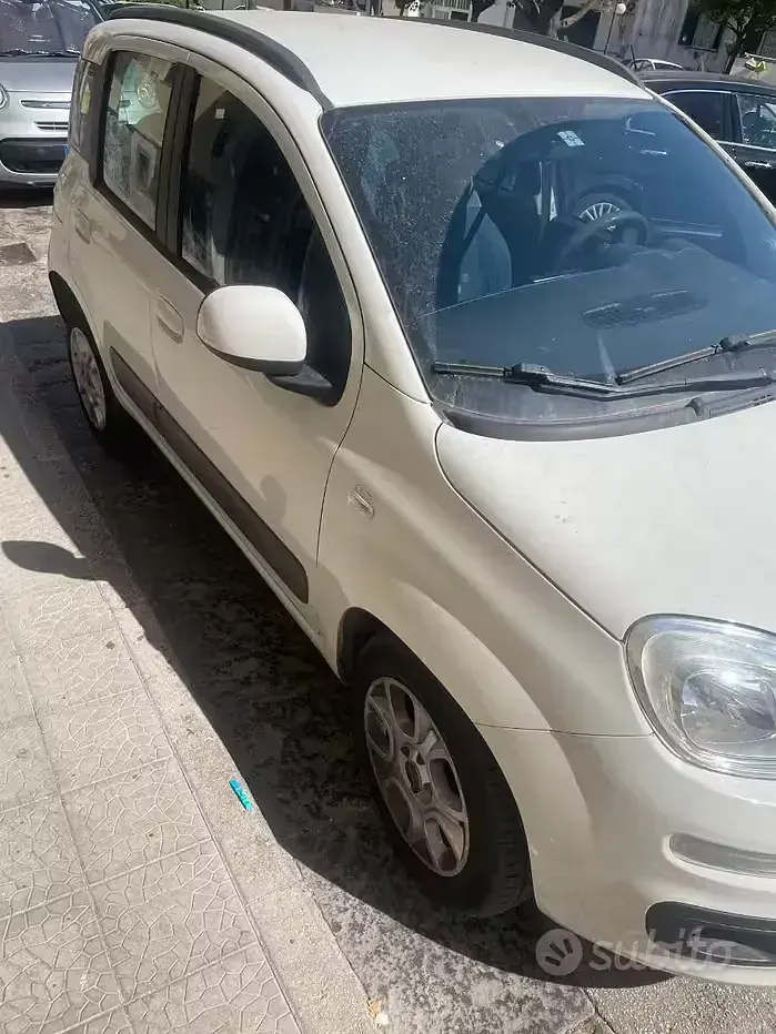 Usata Fiat Panda 70 CV (51 kW) 2014 Bianco Utilitaria