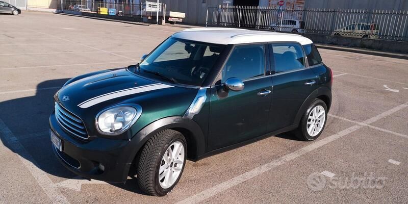 Usata Mini Cooper D Countryman 112 CV (82 kW) 2012 Verde SUV
