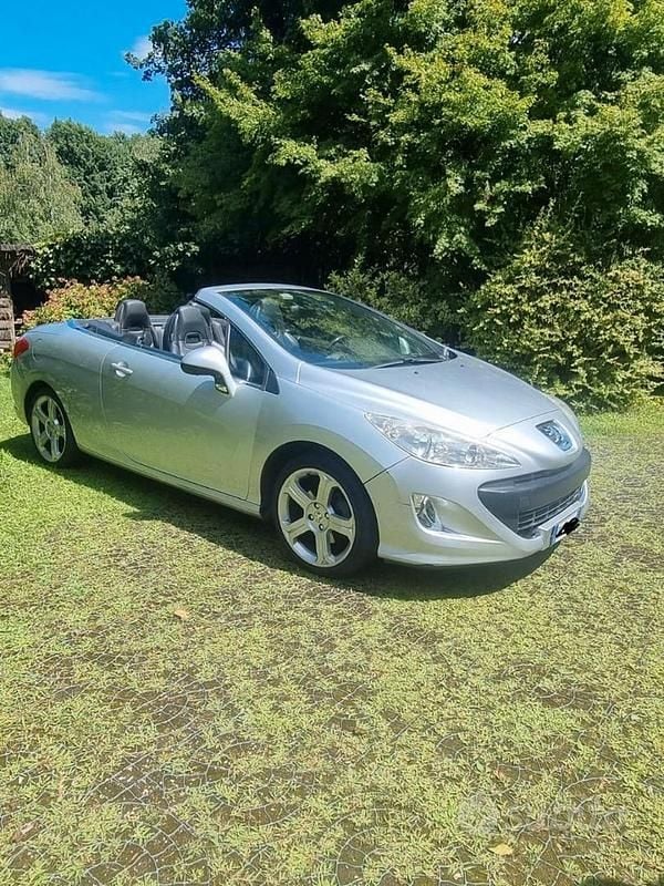Grigio Usata 2009 Peugeot 308 CC Cabrio | 4400 € (Ottimo prezzo) - Immagine 1/4