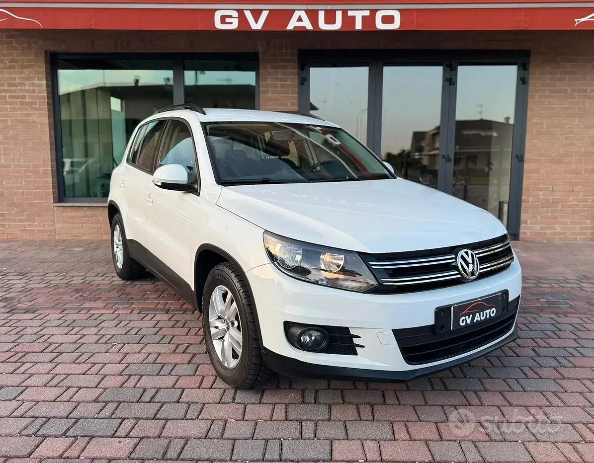 Usata VW Tiguan 110 CV (80 kW) 2014 Bianco SUV